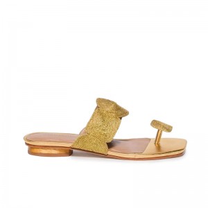 Bernardo Palermo Flade Sandaler Dame Guld | MNB815GY