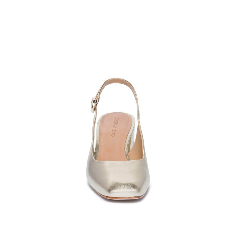 Bernardo Alexia Slingback Stiletter Dame Guld | HEB9167XN