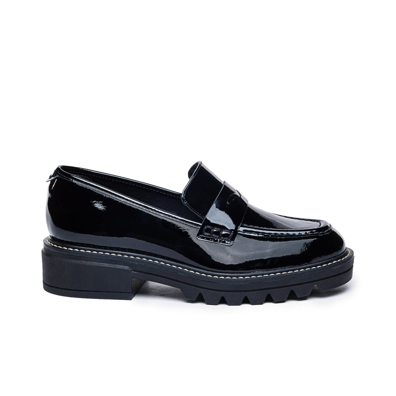 Bernardo Chandler Lug-Sole Loafers Dame Sort | JFQ960GR