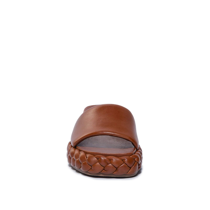 Bernardo Charleston Braided Slidesandaler Dame Chokolade | PHR353EX