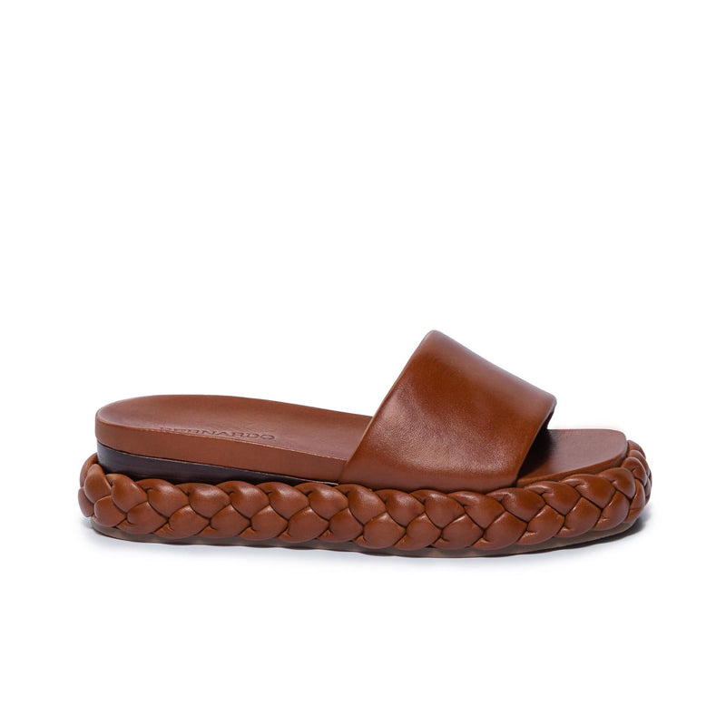 Bernardo Charleston Braided Slidesandaler Dame Chokolade | PHR353EX