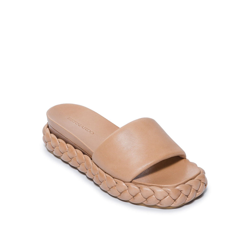 Bernardo Charleston Braided Slidesandaler Dame Brune | RNC174CM