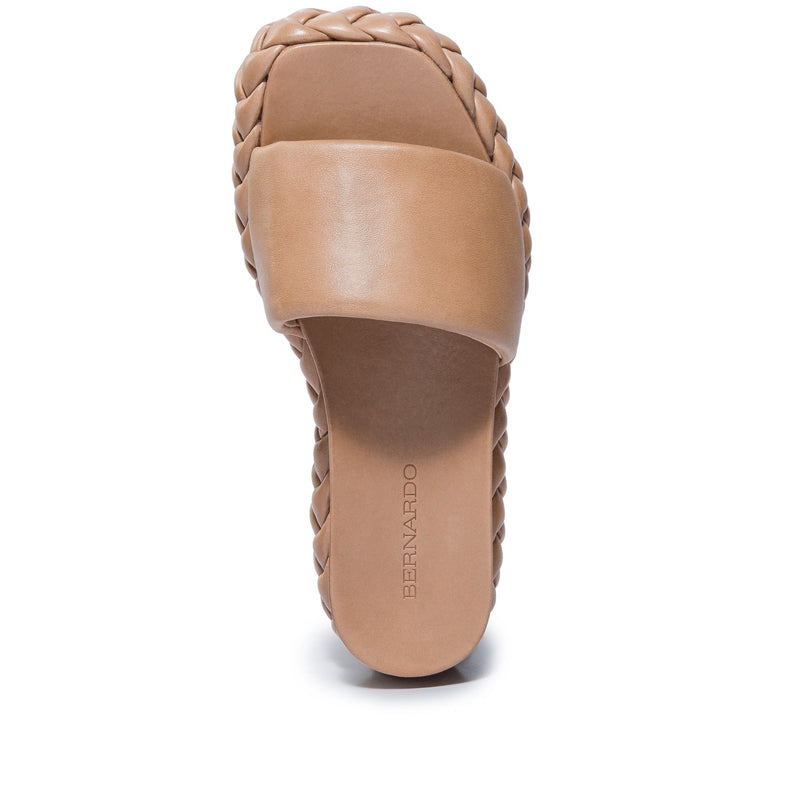 Bernardo Charleston Braided Slidesandaler Dame Brune | RNC174CM