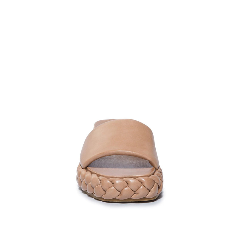 Bernardo Charleston Braided Slidesandaler Dame Brune | RNC174CM