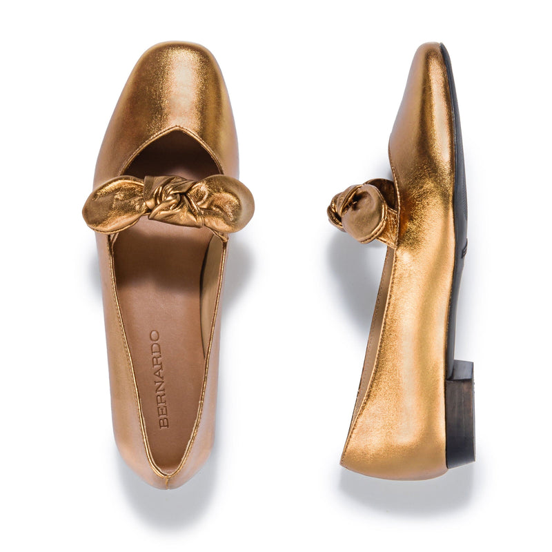 Bernardo Emersyn Ballerina Dame Guld Gul | VFZ2435LN