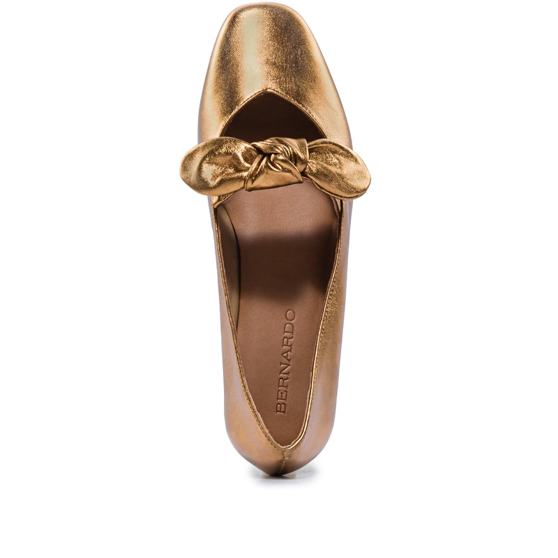 Bernardo Emersyn Ballerina Dame Guld Gul | VFZ2435LN