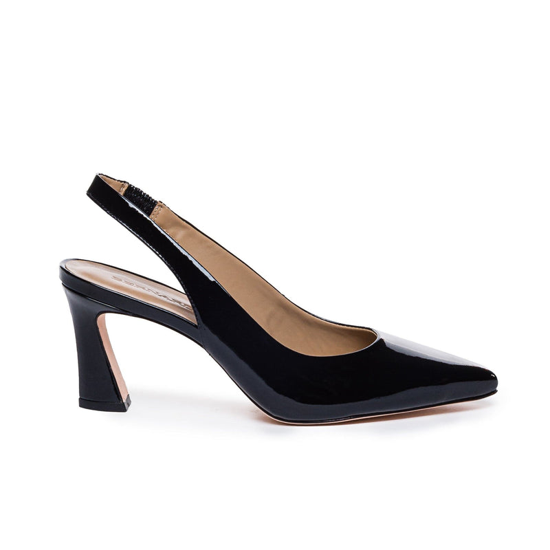 Bernardo Felicity Slingback Stiletter Dame Sort | CUQ855QP