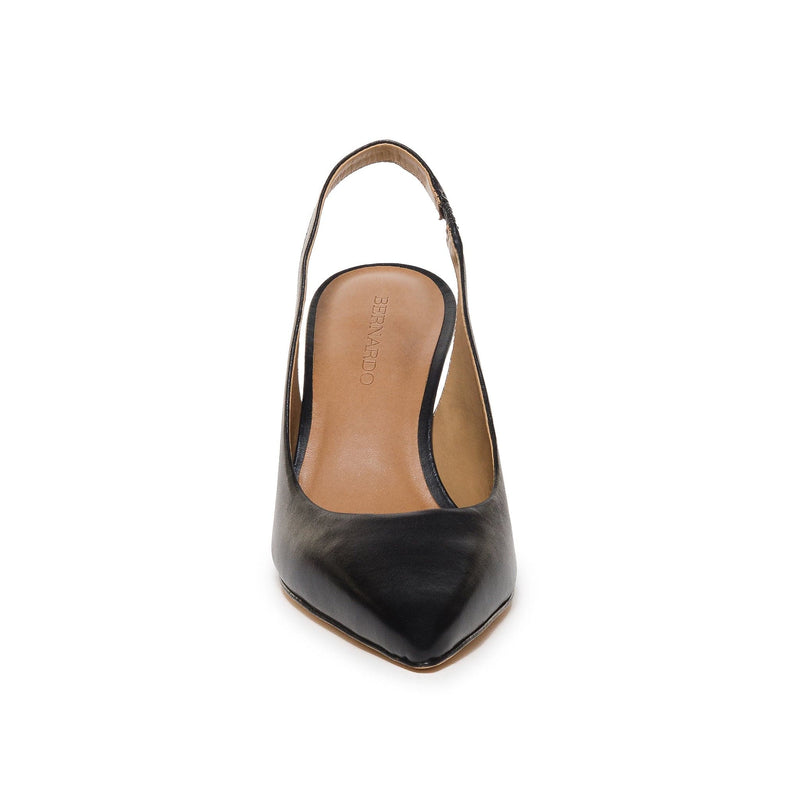 Bernardo Felicity Slingback Stiletter Dame Sort | KLT6194EA