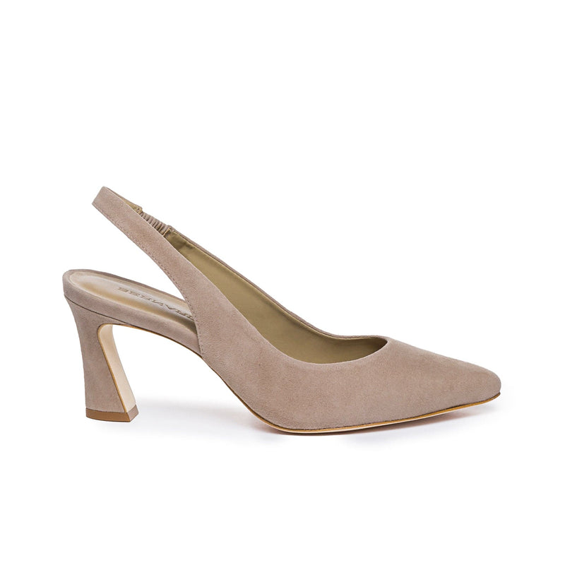 Bernardo Felicity Slingback Stiletter Dame Beige | KYT8967IT