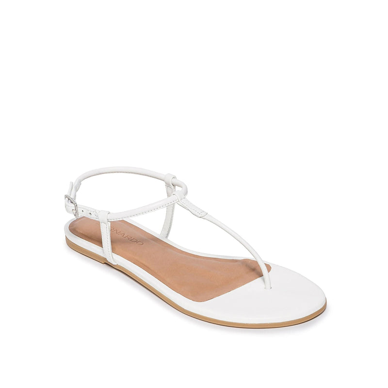 Bernardo Haven Thong Flade Sandaler Dame Hvide | OOT3582FM