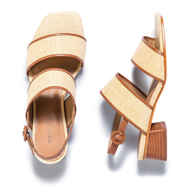 Bernardo Jasper Slingback Sandaler med Hæl Dame Lysebrune | PPE8277NU