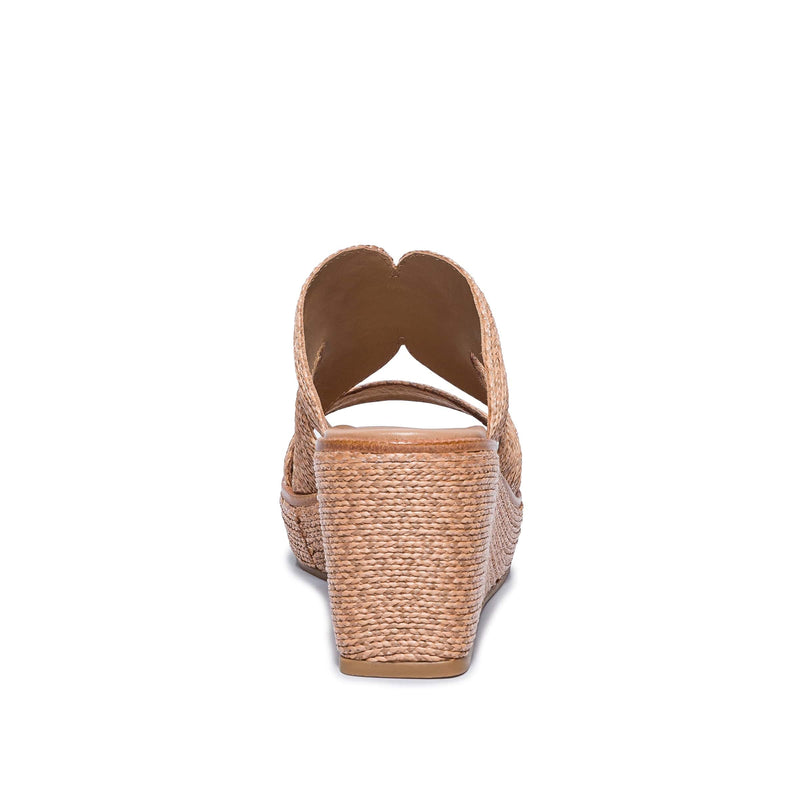 Bernardo Kaian Raffia Kile Sandaler Dame Brune | DDY5612FV