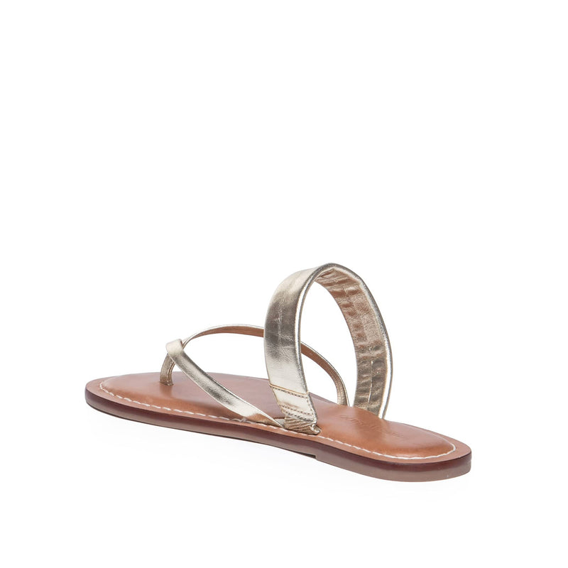 Bernardo Leia Thong Flade Sandaler Dame Guld | RNK508LT