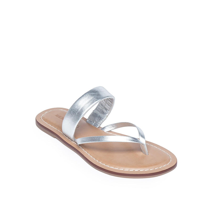 Bernardo Leia Thong Flade Sandaler Dame Sølv | JDE7970CH