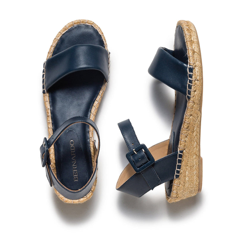 Bernardo Madrid Espadrille Kile Sandaler Dame Mørkeblå | XCA4427OY