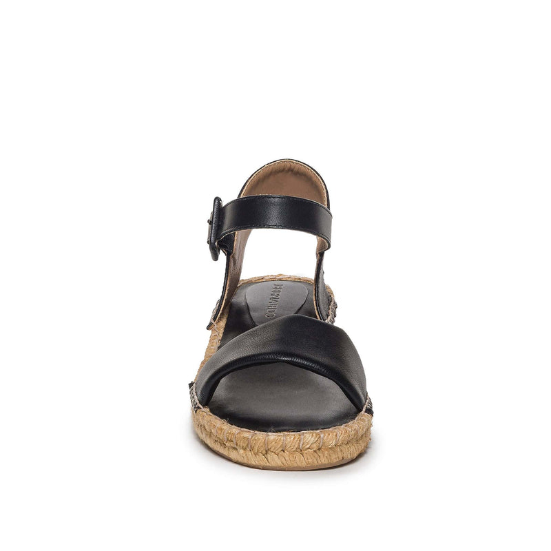 Bernardo Madrid Espadrille Kile Sandaler Dame Sort | NPF9054JP