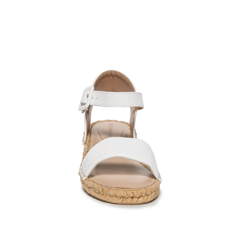 Bernardo Madrid Espadrille Kile Sandaler Dame Hvide | BYR87XW