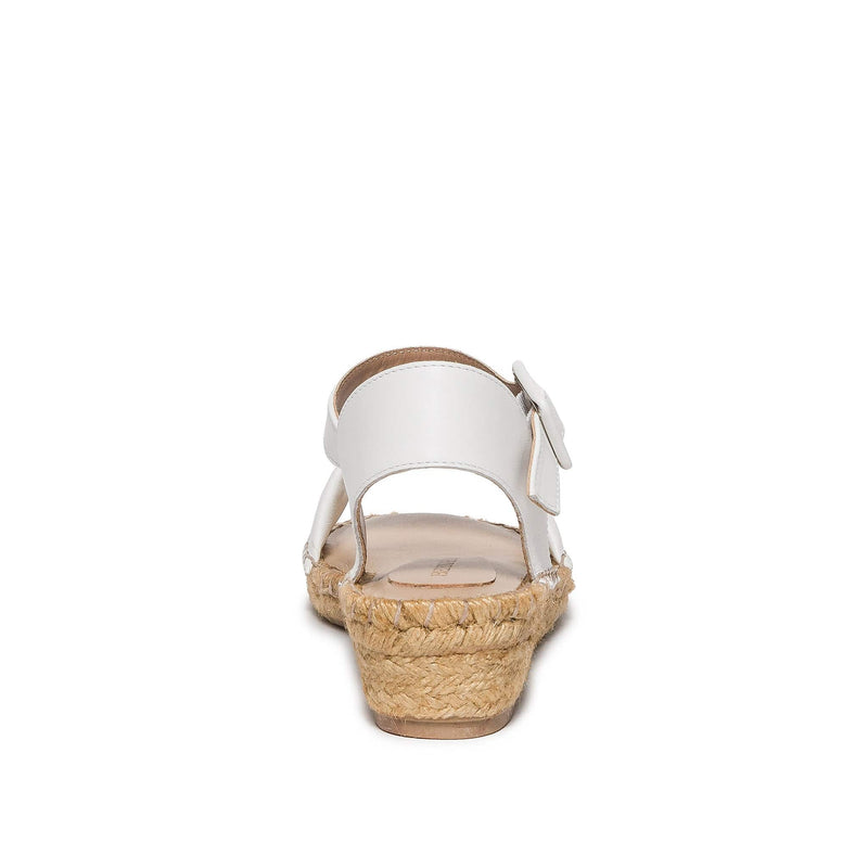 Bernardo Madrid Espadrille Kile Sandaler Dame Hvide | BYR87XW