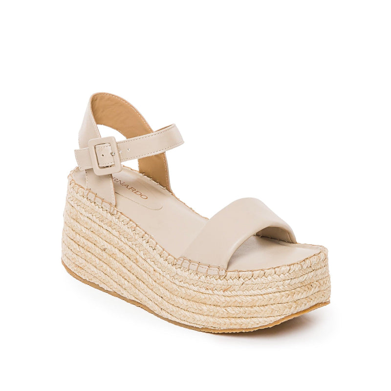 Bernardo Mallorca Espadrille Platform Sandaler Dame Beige | ZRS4178PR