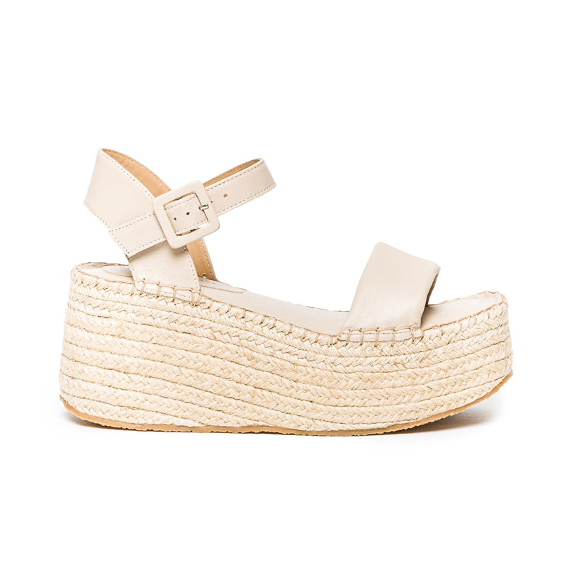 Bernardo Mallorca Espadrille Platform Sandaler Dame Beige | ZRS4178PR