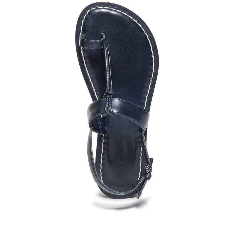 Bernardo Maverick 2 Toe Ring Flade Sandaler Dame Mørkeblå | NIM1086HP