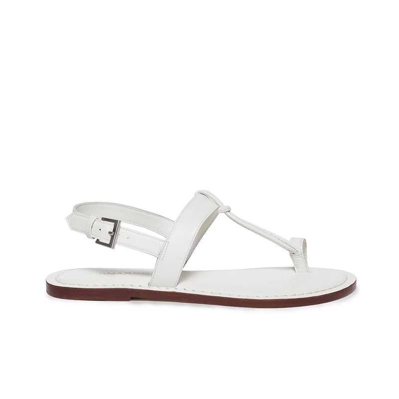 Bernardo Maverick 2 Toe Ring Flade Sandaler Dame Hvide | HBP711CD