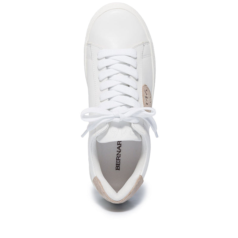 Bernardo Tatum Sneakers Dame Hvide Beige | XRP653CF