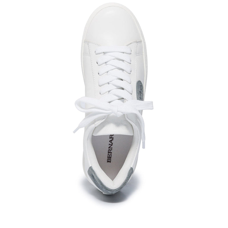 Bernardo Tatum Sneakers Dame Hvide Blå | BBJ2495BJ