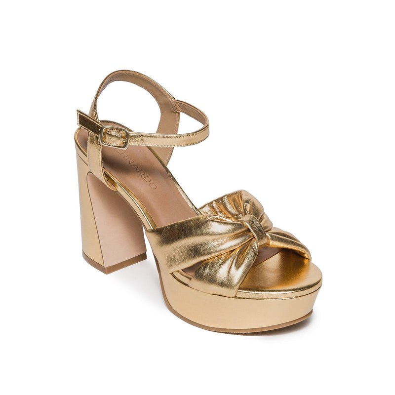 Bernardo Veronika Platform Sandaler Dame Guld | NKX43YP