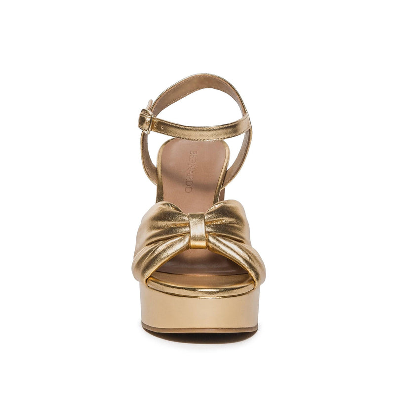 Bernardo Veronika Platform Sandaler Dame Guld | NKX43YP