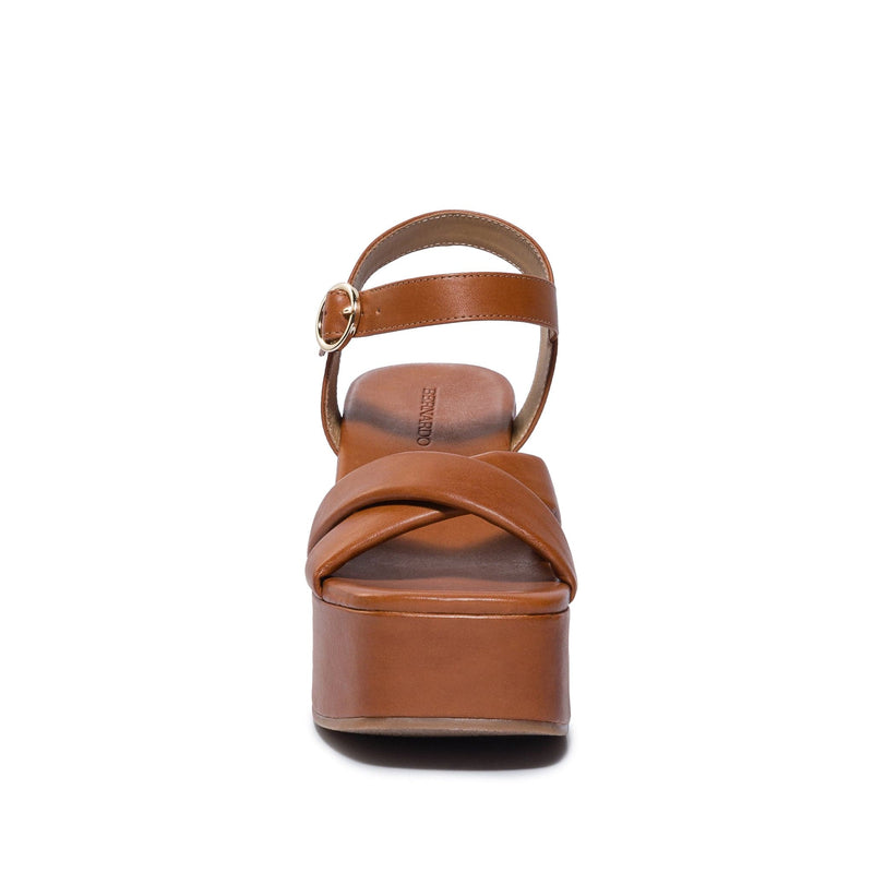 Bernardo Weston Platform Sandaler Dame Mørkebrune | OGY10092ZS