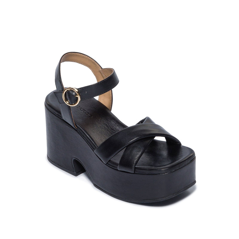 Bernardo Weston Platform Sandaler Dame Sort | MAC3875XB